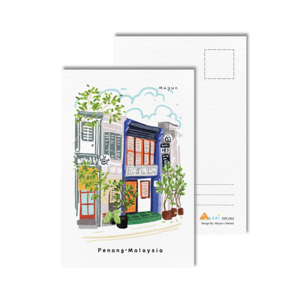 Penang Victoria St Postcard