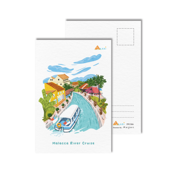 Malacca River Cruise Postcard