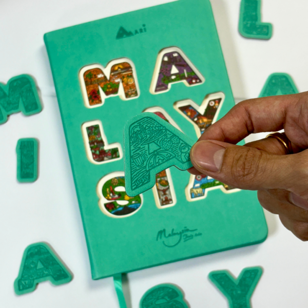 A5 Magnetic Notebook - Mint Blue
