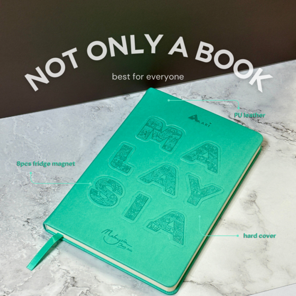 A5 Magnetic Notebook - Mint Blue