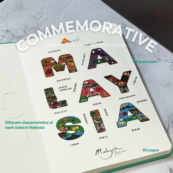 A5 Magnetic Notebook - Mint Blue