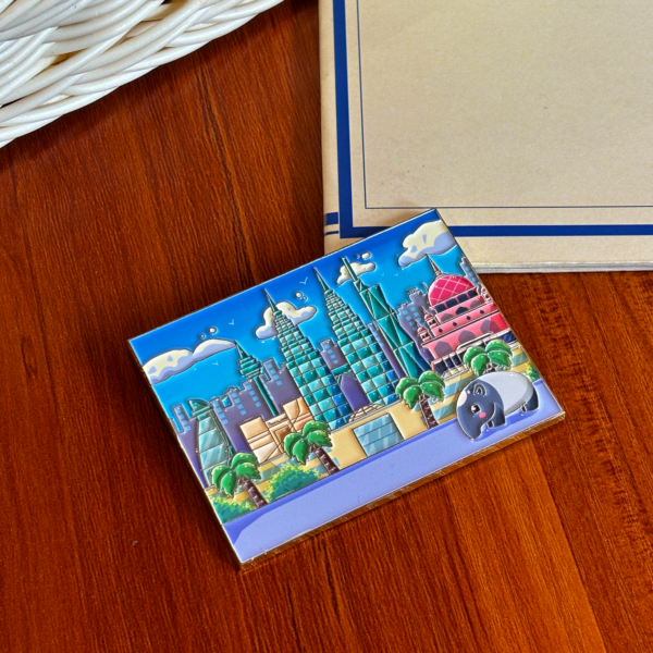 Kuala Lumpur City Centre Fridge Magnet