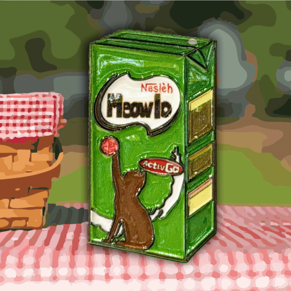 Meowlo Enamel Pin