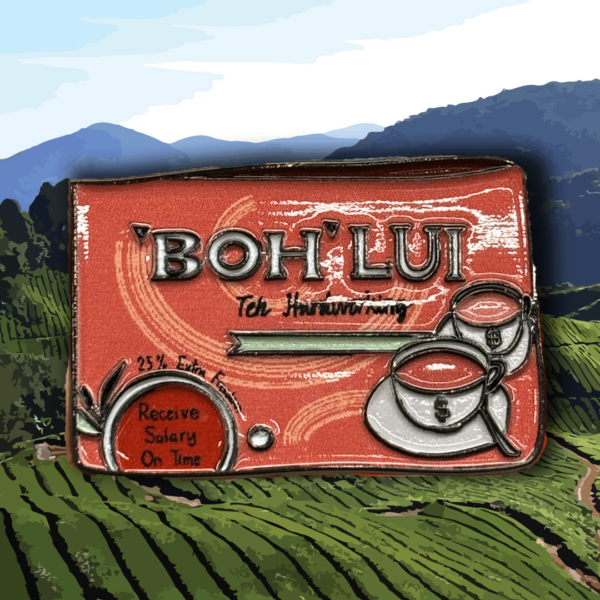 'Boh Tea' Enamel Pin