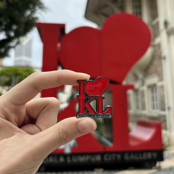 I Love KL Enamel Pin