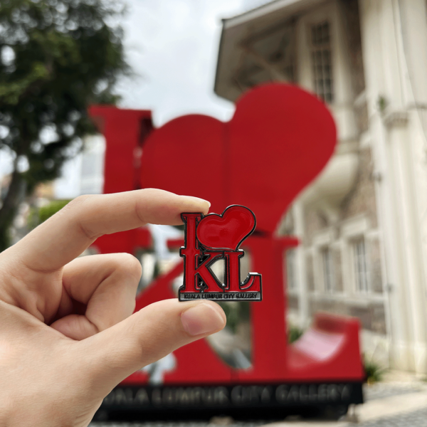 I Love KL Enamel Pin