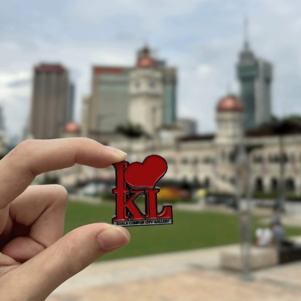 I Love KL Enamel Pin