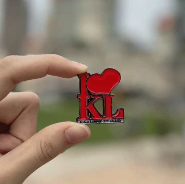 I Love KL Enamel Pin