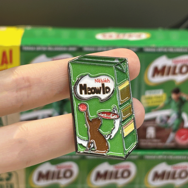 Meowlo Enamel Pin