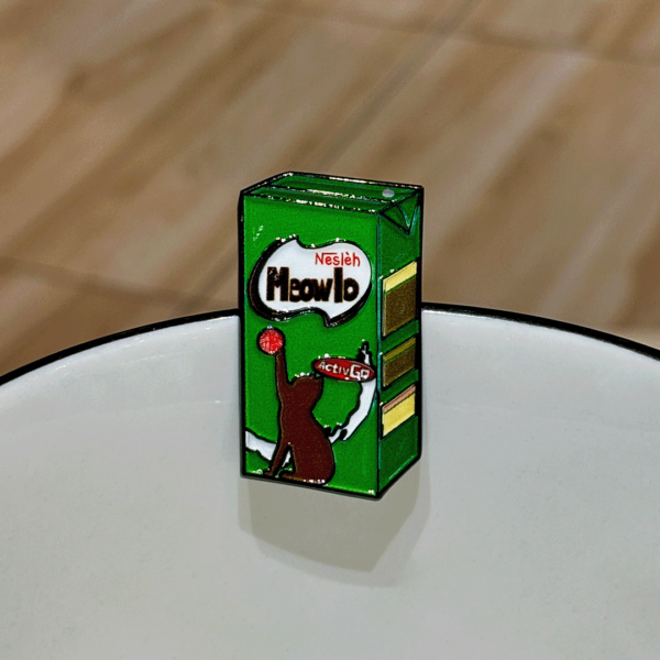 Meowlo Enamel Pin