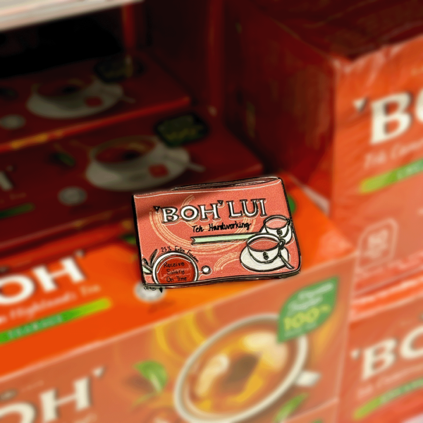 'Boh Tea' Enamel Pin