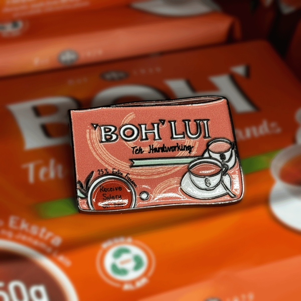 'Boh Tea' Enamel Pin