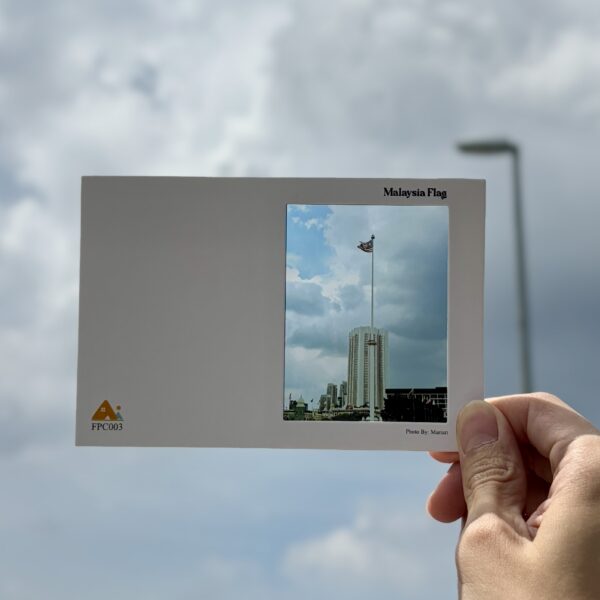 Malaysia Flag Film Postcard