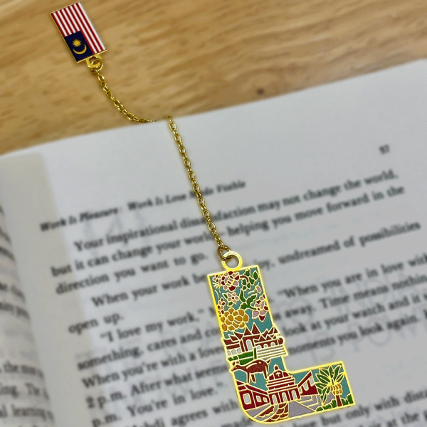 Malaysia Metal Bookmark (A1)